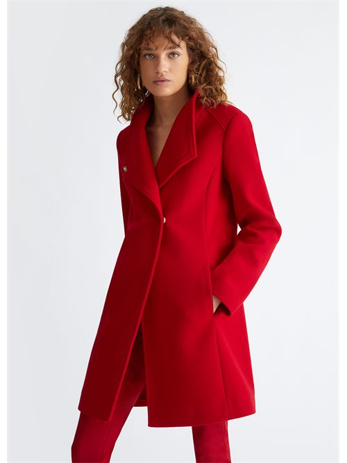 cappotto donna rosso LIU JO | MF3271J4600/91757